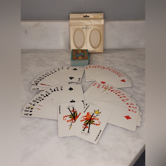 KENT Playing Cards by Hoyle Double Deck Bridge Set - Picture 5 of 6